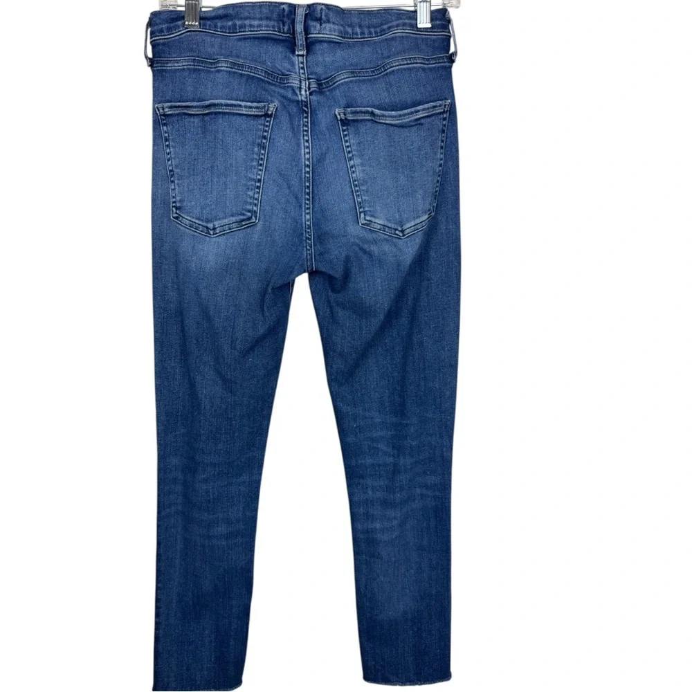 AGolde Jeans Sophie Skinny Ankle Crop Jeans 28 - Picture 2 of 5